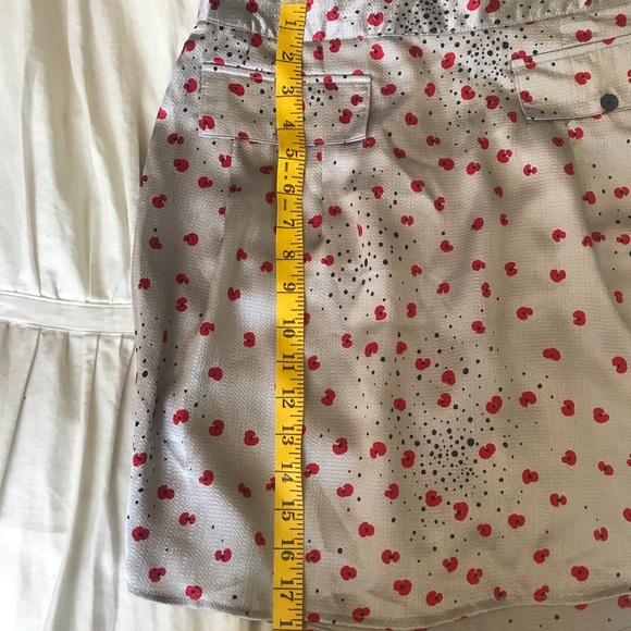 Tulle Pencil Skirt with Poppies - Picture 9 of 10